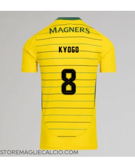Celtic Kyogo Furuhashi #8 Maglia Gara Trasferta Repliche 2024-25 Maniche Corte